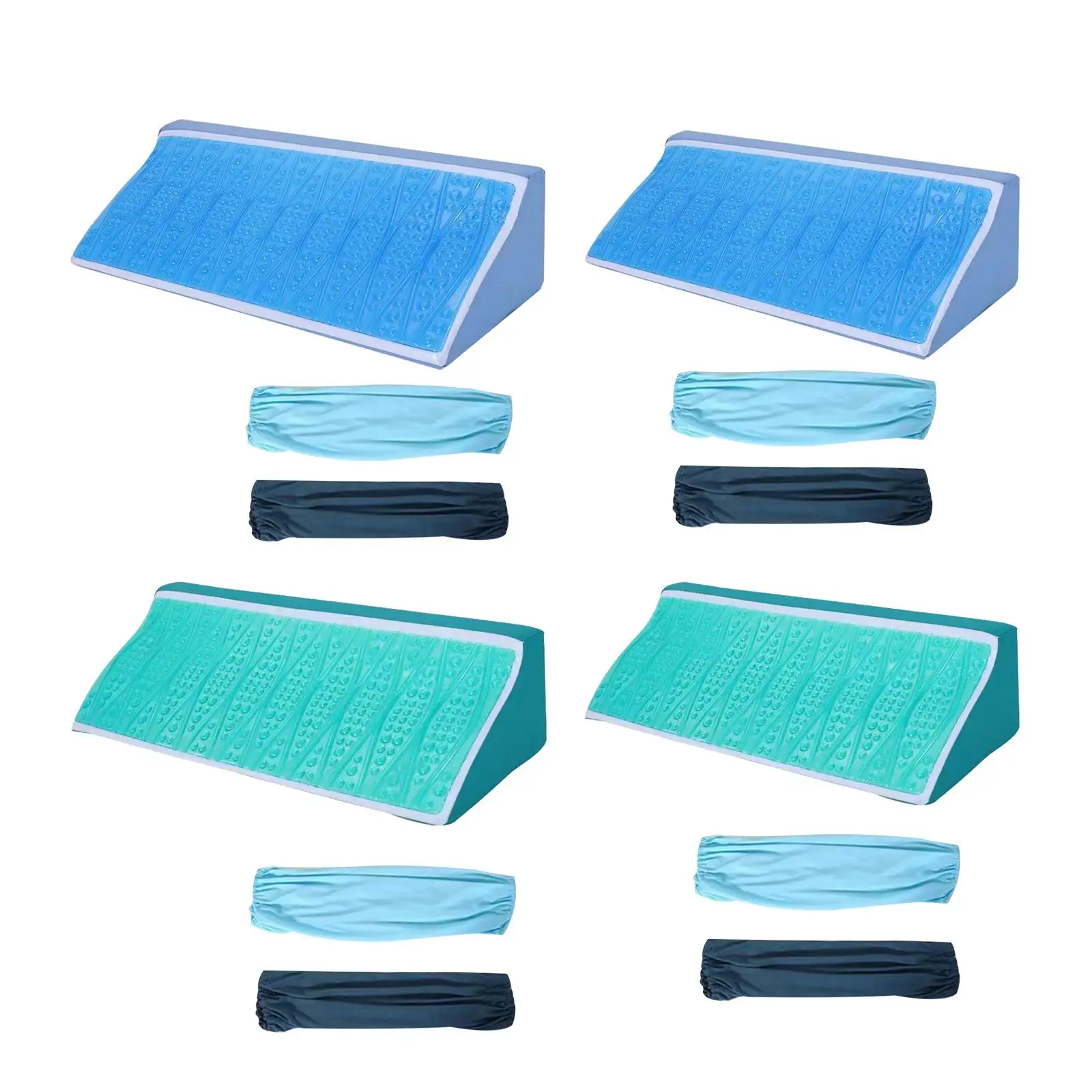 

Wedge Pillow Comfortable Sleeping Incline Pillow Easy to Clean Elderly Turning Device 2Pcs Washable Cover Body positioner