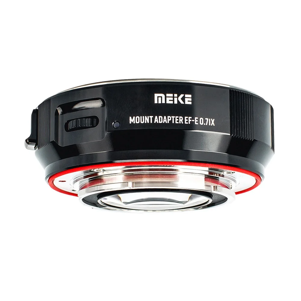 Meike MK-EFTE-0.71X Speed ​​booster Lens Adapter for Canon EF Series lens to Sony E Mount Camera A7 A9 A7R A7R2 A7R3 A7M2 A7M3