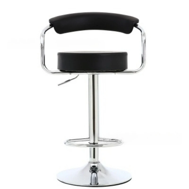 Lift Chair Modern Simple Backrest Bar Chair Home Bar Stool Front Desk Chair High Foot Cash Register Stool Rotation