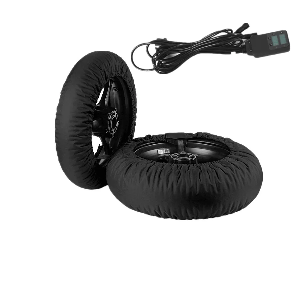 

17 inch With Digital Motorcycle Tyre Warmer Set 120/200 Front 120/70/17 Rear 200/60/17 Electric Blanket