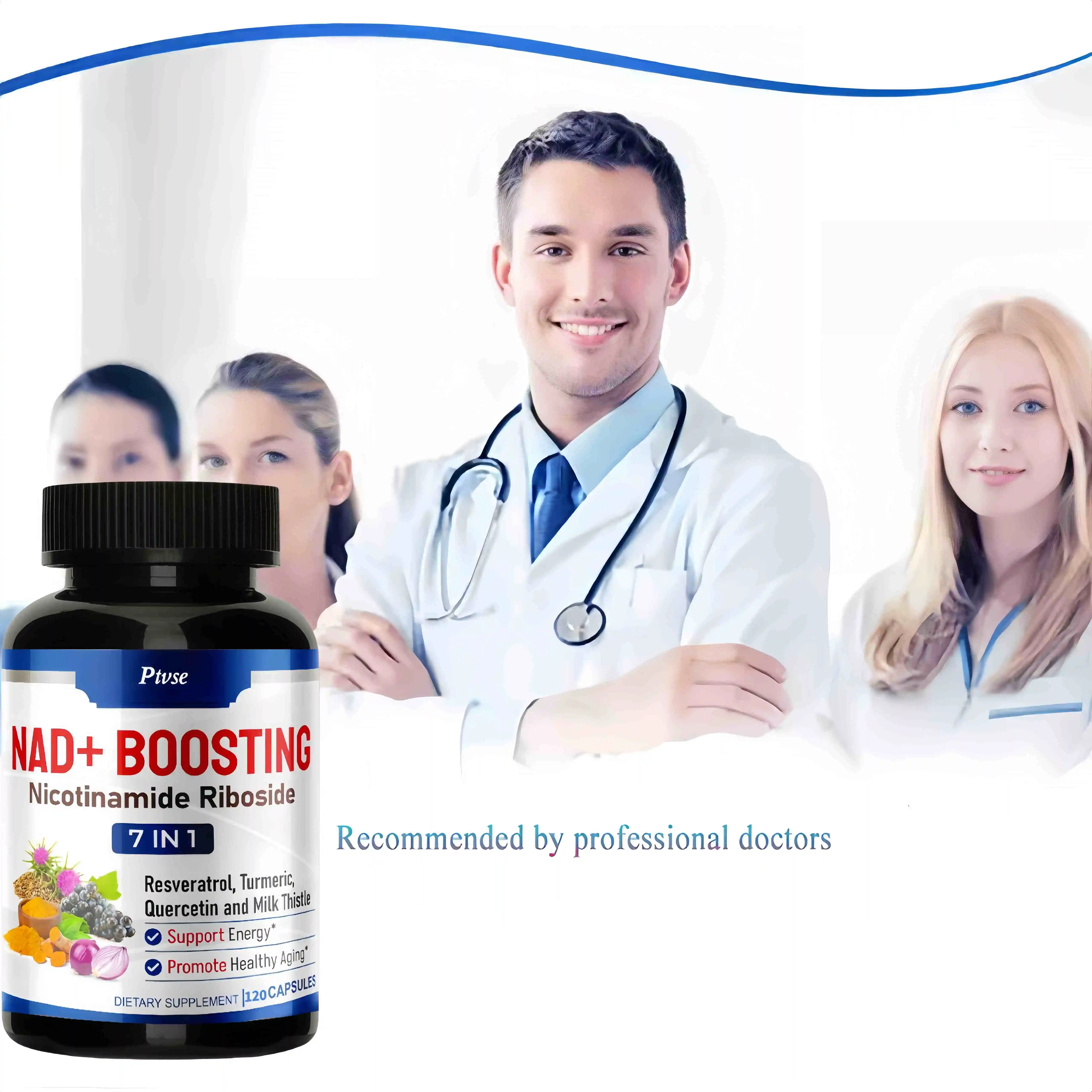 NAD+ Supplements Nicotinamide Riboside Alternative for Men&Women Anti Aging Natural NAD+Booster for Longevity & Cellular Health