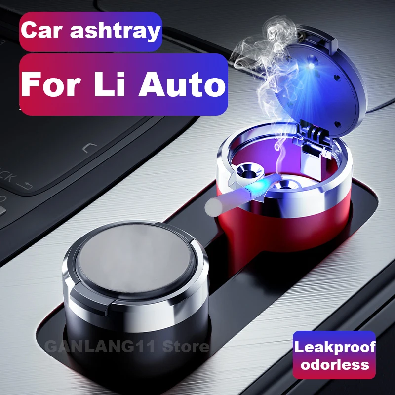 

2025 Car Ashtray For Li Auto Lixiang L6 L7 L8 L9 MEGA 2022-2024 Leakproof Anti-Spill Ash Vehicle Ashtray Li Auto Accessories