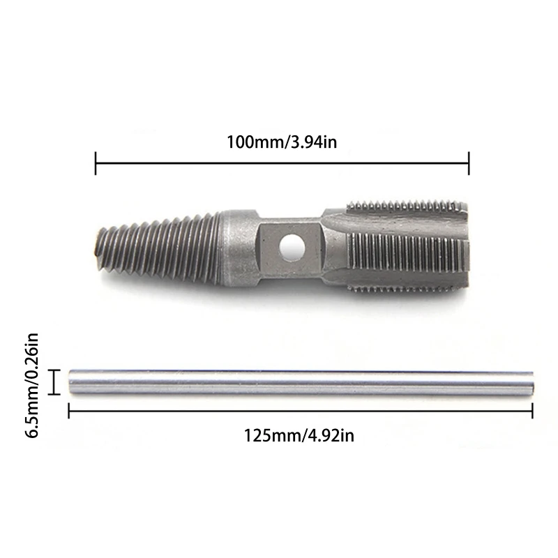 Broken Water Pipe Screw Extractor Water Pipe Screw Removal Tool 3/4 Inch Pipes Valves Faucet Screw Extractor