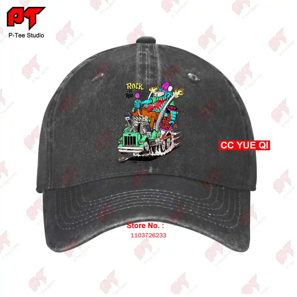 Ed Big Daddy Roth Rat Fink Rock N Roll Hot Chili Peppers Baseball Caps Truck Cap VLVP