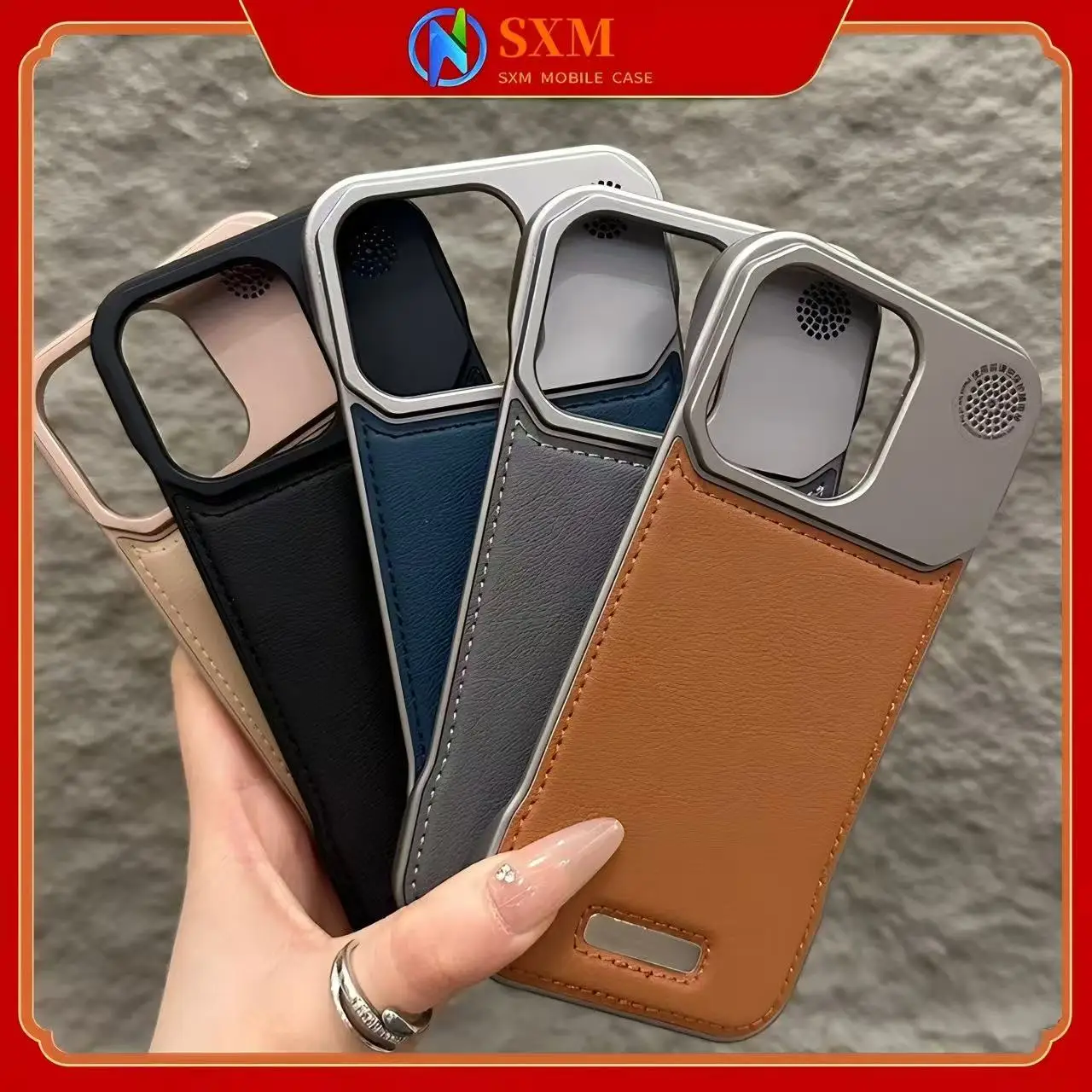 

Подходит для мобильного телефона Apple, безрамный магнитный полупакет для ароматерапии, защитный чехол от падения