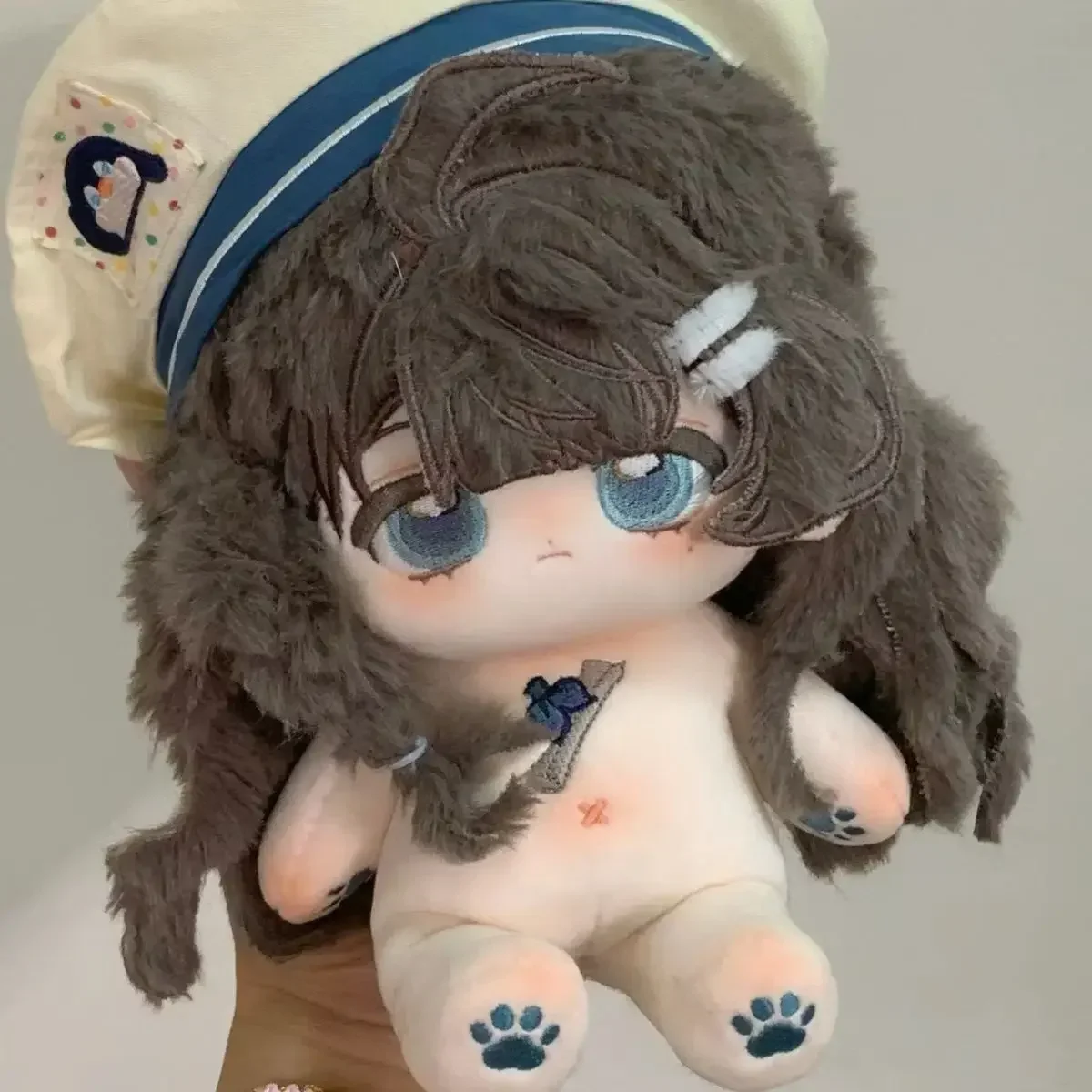 

20cm Ava Anime Game Reverse:1999 Marcus Soft Plush Cotton Doll Body Dress Up Cotton Dolls Stuffed Plush Cosplay Toys Gift