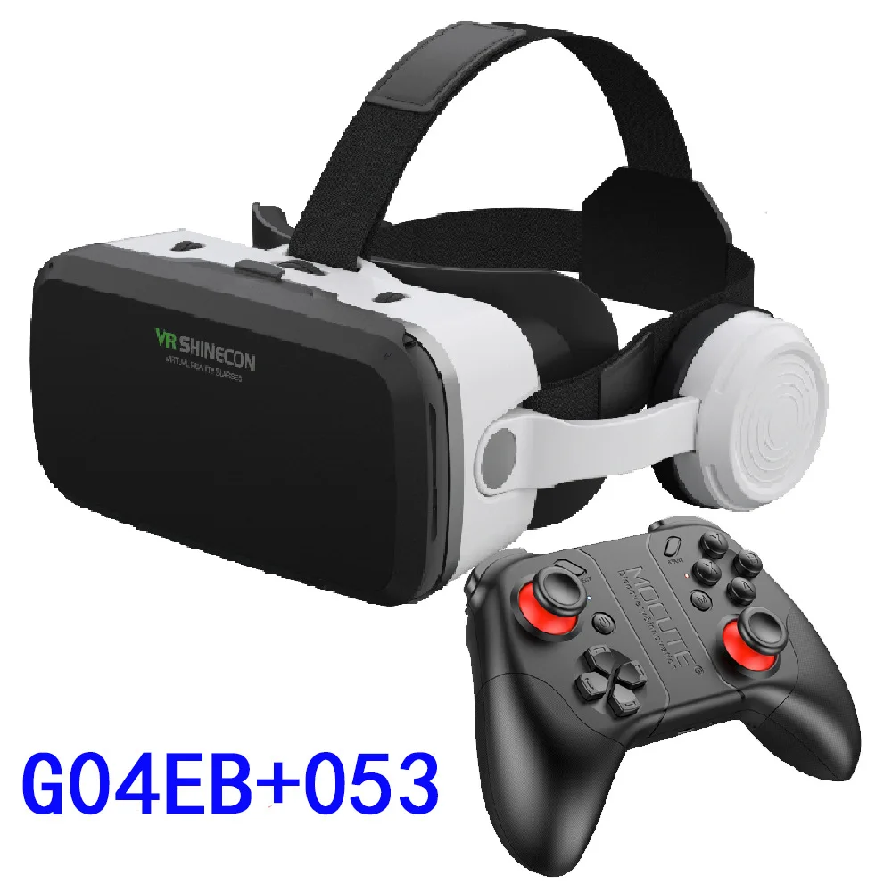 VR Shinecon Virtual Reality Casque Helmet 3D Glasses For Smartphone Smart Phone Headset Goggles Binoculars Video Game Wirth Lens