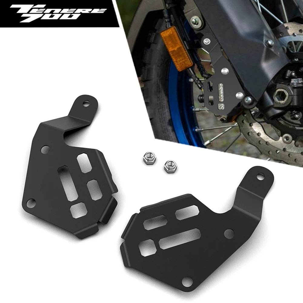 

For Yamaha Tenere 700 Rally World Raid XTZ700 2019 2020 2021 2022 2023 2024 Motorcycle Front Brake Caliper Guard Cover Protector