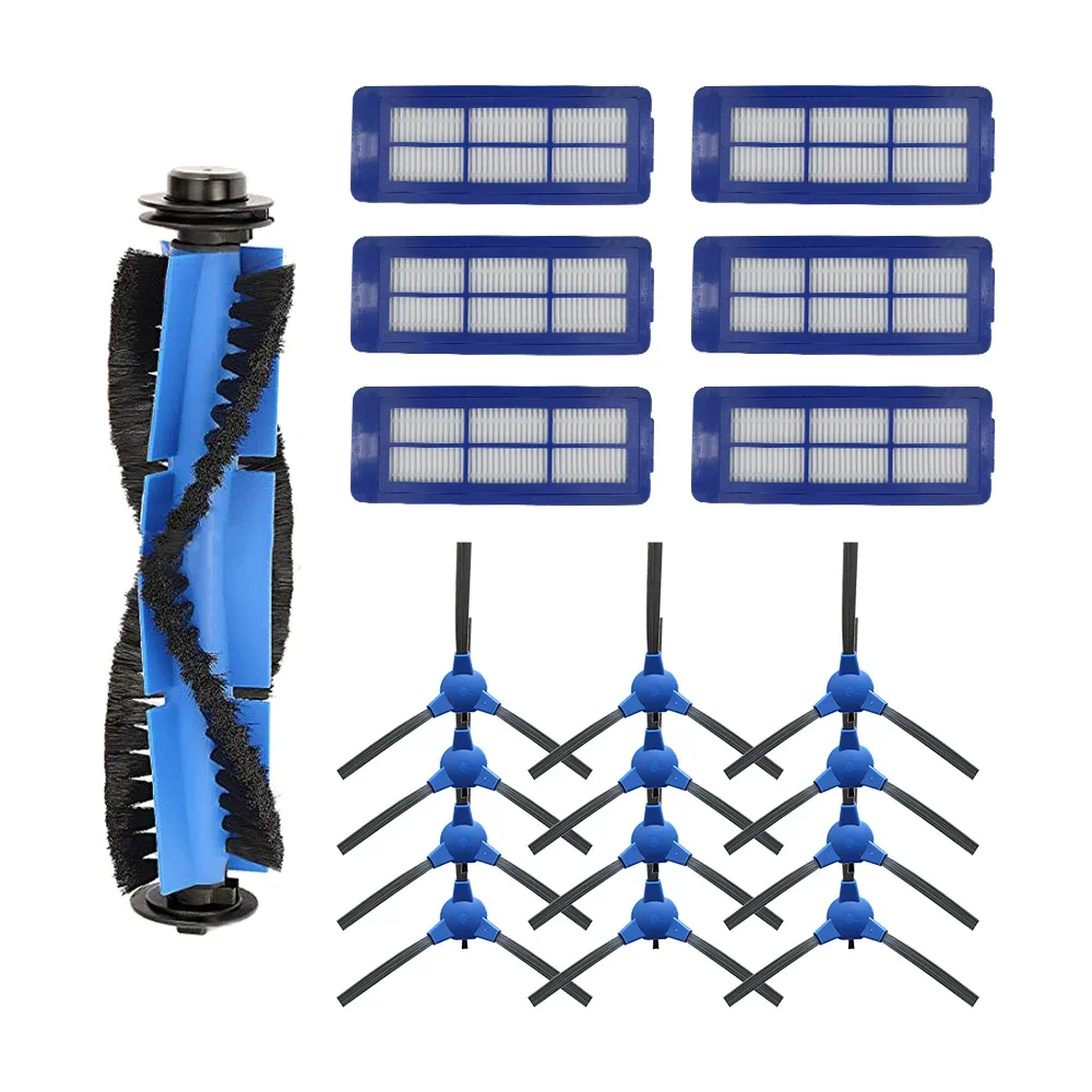 Piezas de limpiador al vacío, Kit de filtro de cepillo de rodillo para Eufy RoboVac 11S Max 15C Max 30C Max, accesorios de piezas de electrodomésticos