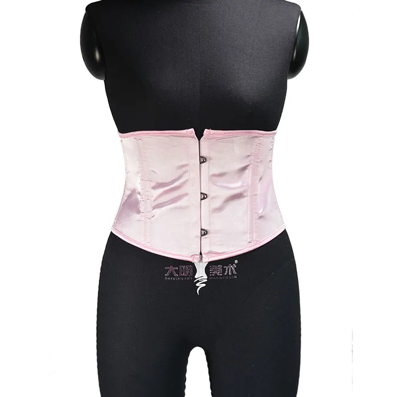 Short 16cm3 Button Satin Satin Ding Waist Seal Pisces Bone Strap Waist Seal Lolita Basic Belt  Women's Corset Waist Belt