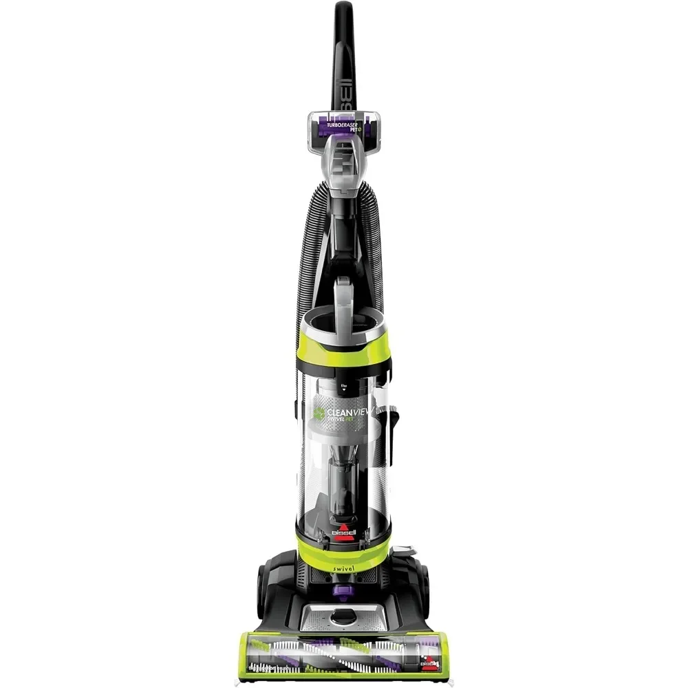 

Swivel Upright Bagless Vacuum with Swivel Steering, Powerful Pet Hair Pick Up, Specialized Pet Tools, Large Capacity Dirt Tank