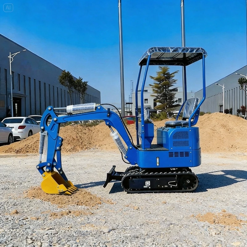 

1.2Ton mini excavator kubota engine Epa/Euro 5 Europe Construction Multifunctional mini excavator diesel europe