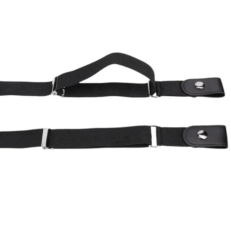 Adjustable Elastic Waist Band Invisible Belt Buckle-Free Belts for Women Men Jean Pants Dress No Buckle Easy To Wear