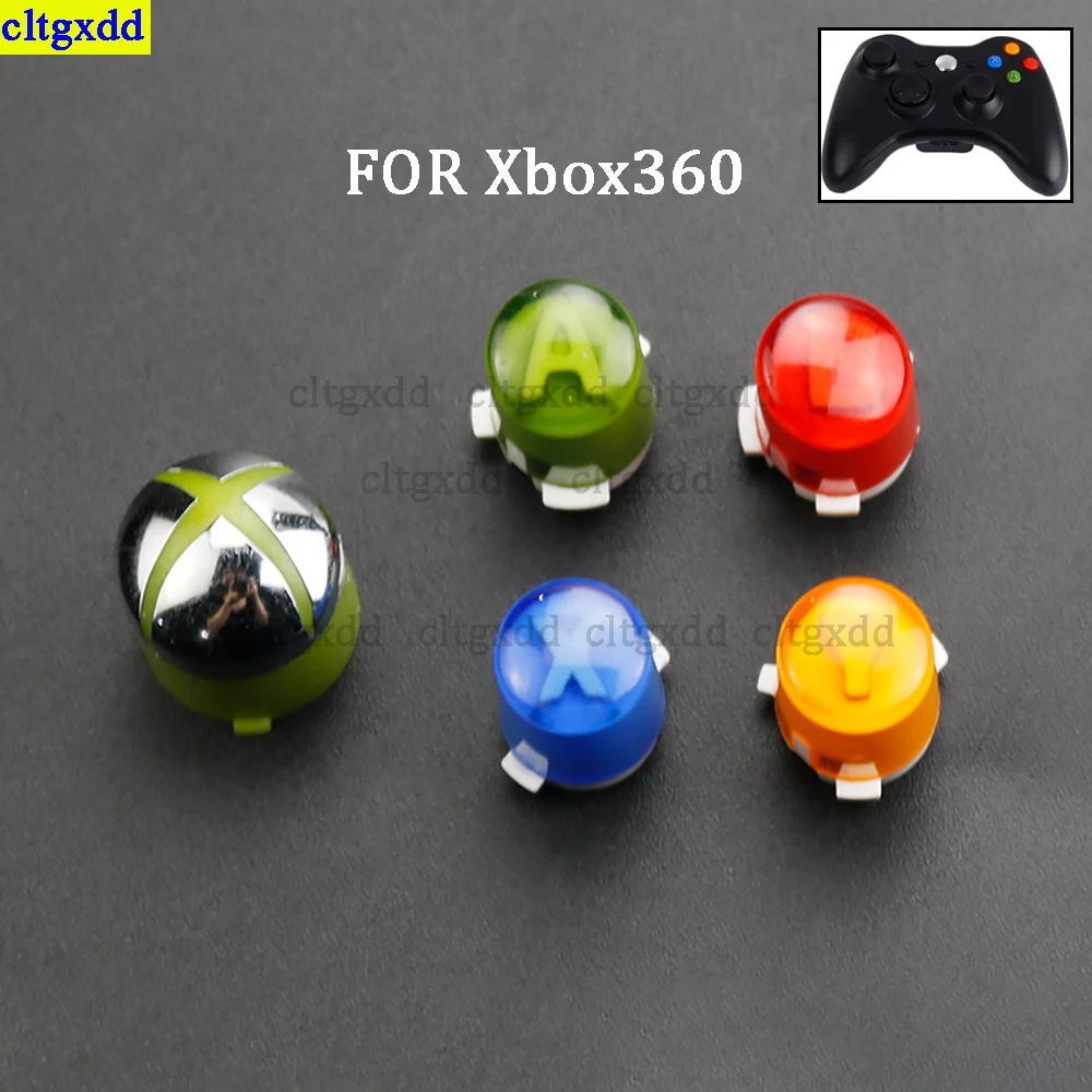 

Cltgxdd 1 set switch power guide homepage button FOR Xbox 360 controller starts returning repair parts Xbox 360 ABXY Key Gamepa