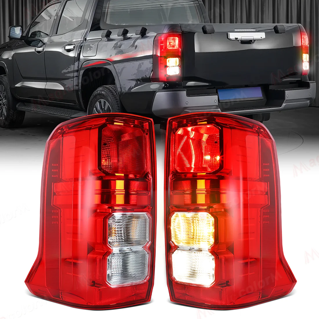 

Для Mitsubishi Triton L200 2024 2025 задние фонари, стоп-сигнал поворота, задний фонарь в сборе, автомобильные аксессуары 26555A020P