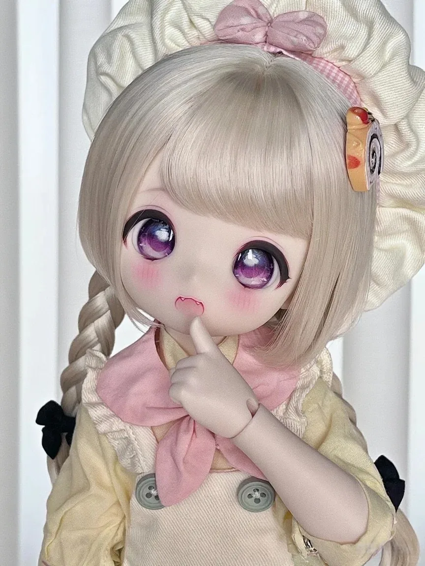 New sd BJD Diandian Kogi Qbaby 1/6 fish body blythe ob22 ACGN xiongdan  comic resin mold for girls DIY toy Makeup