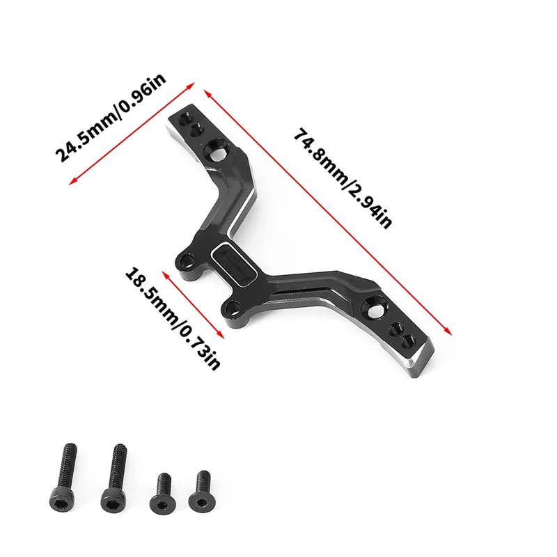 RC Car Upgrade Front Oil Pressure Shock Absorber Bracket Kit For Arrma 1/18 Typhon Grom RC Car Accessories