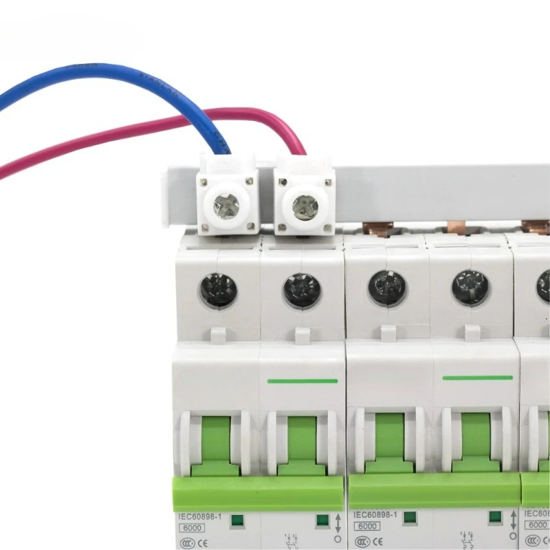 10 Pieces/Lot 25 Mm² Terminals for Busbar Circuit Breaker Distribution Electrical Wire Box Connector