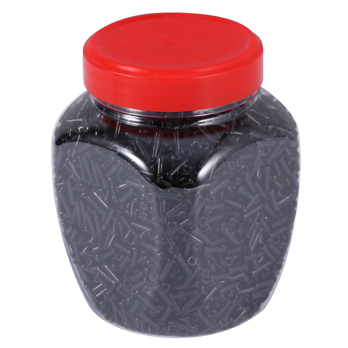 

1 Box Badminton Racket Guard Tubes Replacement Nylon Eyelets Black 2.6x7.9 Pattern Badminton Grommets Sports Supplies