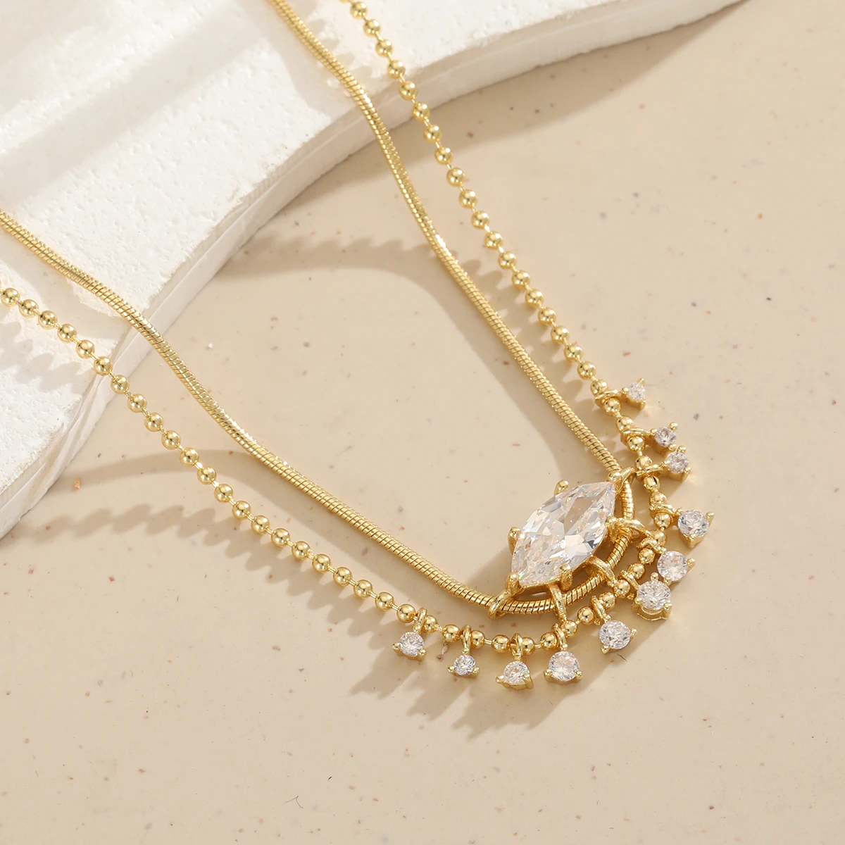 Thumbnail 2 - #6 Latest Layered Chain Necklaces Offers
