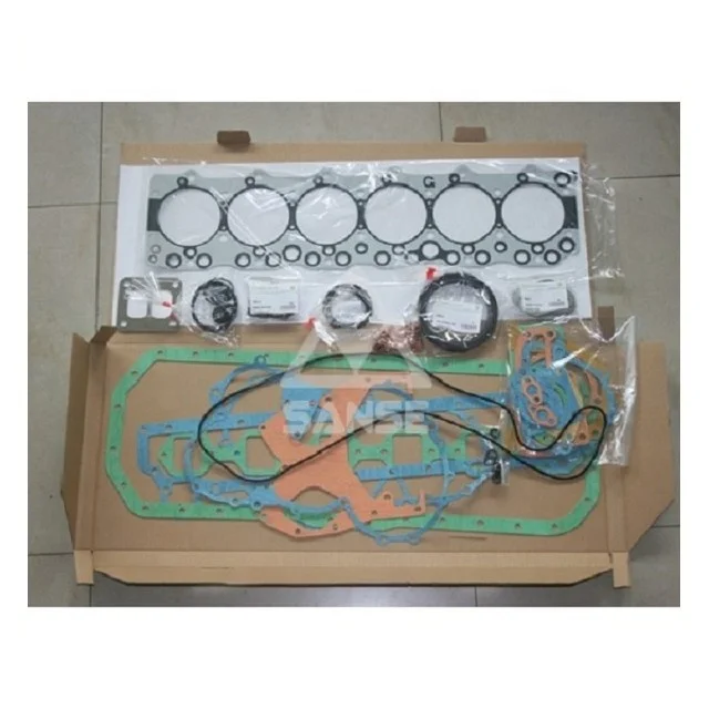 Good Price Diesel 6BG1T Head Gasket 6BG1T gasket kit And Full Gasket Set For ZX125W Machine