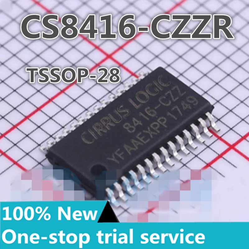 

5-100pcs CS8416-CZZR package: TSOP-28 audio interface chip new original authentic