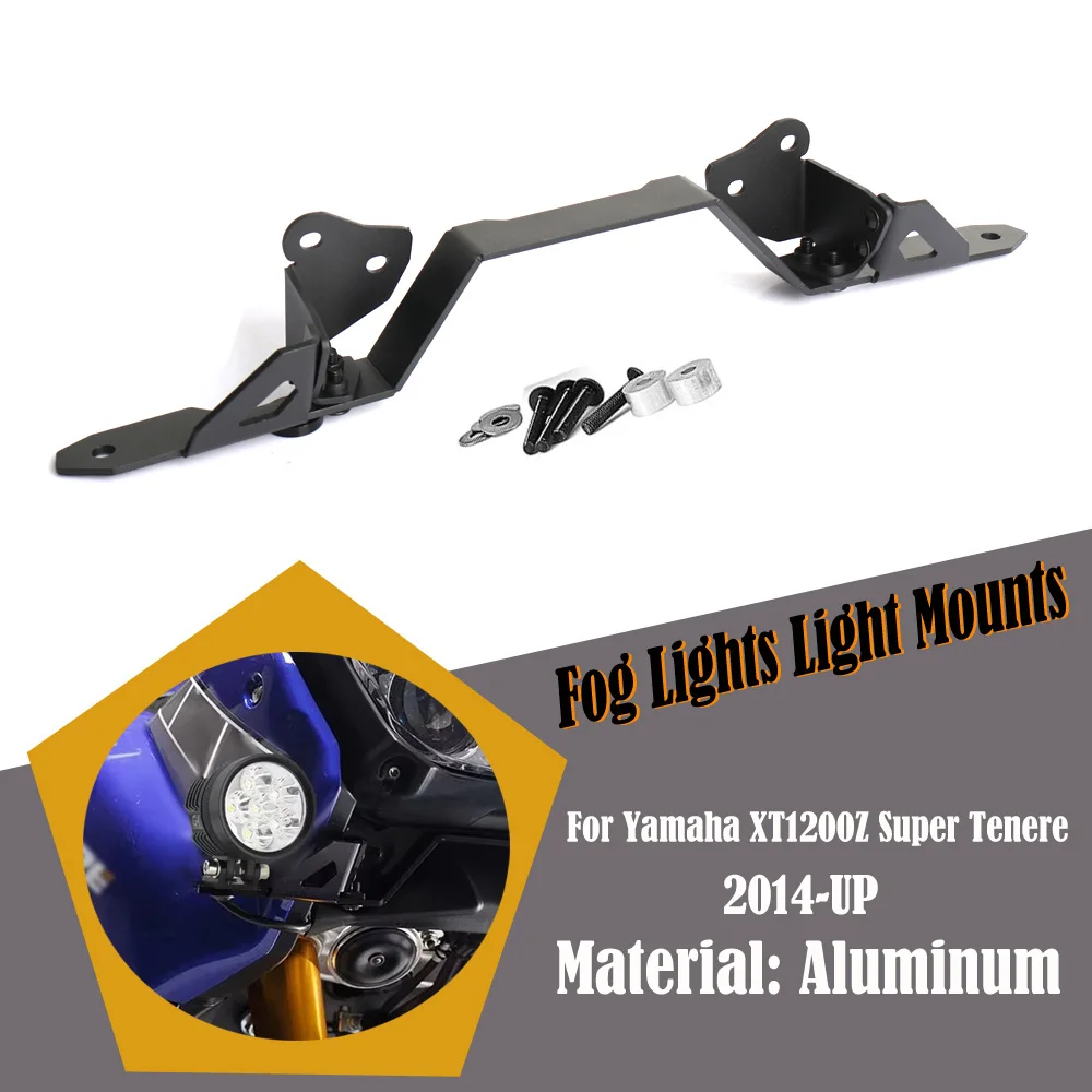 

Motorcycle Fog Lights Auxiliary Light Bracket Driving Lamp For Yamaha xt 1200 Z XT1200Z 2014 2015 2016 2017-