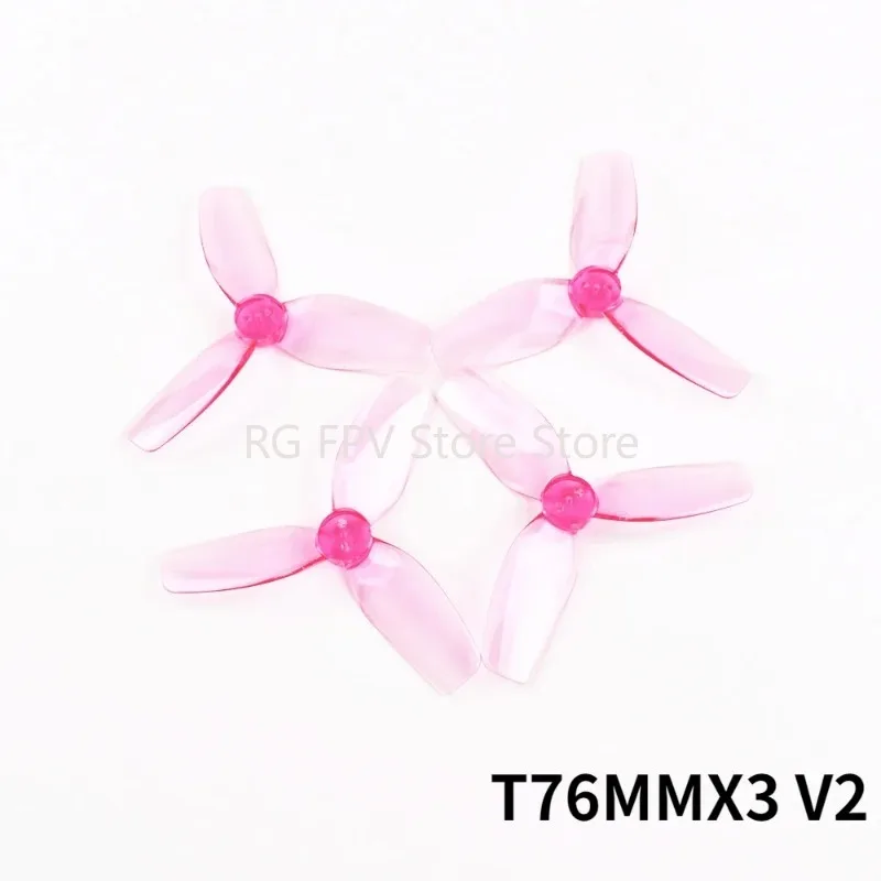 20/10/6Pairs HQProp T76 3inch Propeller CT30 CineBot Props T76MMX3/T76MMX3 V2 3-Blade 76mm For RC DIY FPV Racing Drone CineWhoop