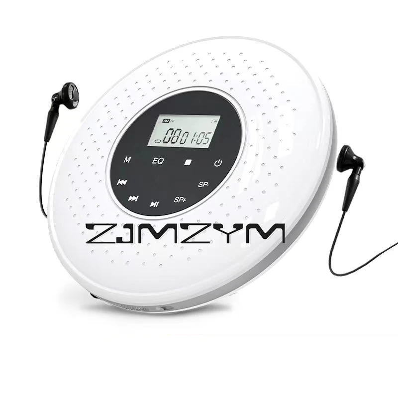 

Portable Smart Bluetooth CD Player with Wired Headphones Support TF Card MP3 Music Player With LCD Display Touch Button