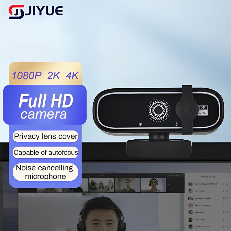 

Камера Xiaomi 1080P 4K 2K Full HD Веб-камера Микрофон USB Веб-камера Для автофокуса ПК Ноутбук Универсальная камера для видеосъемки