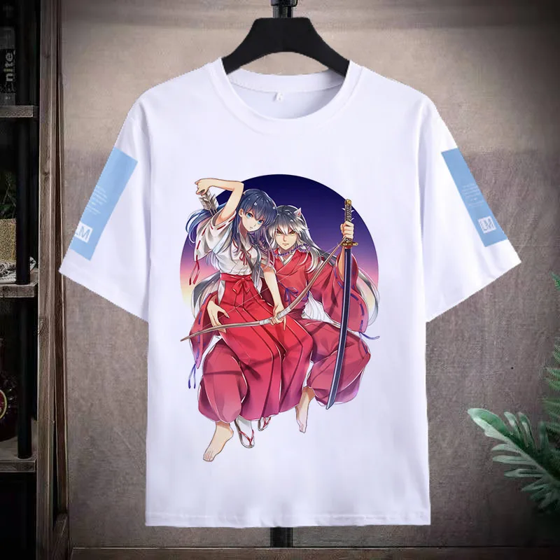 Inuyasha animation peripheral clothes Orange Terrier kill Marugowei two yuan short sleeve T-shirt men's and women's summer tops