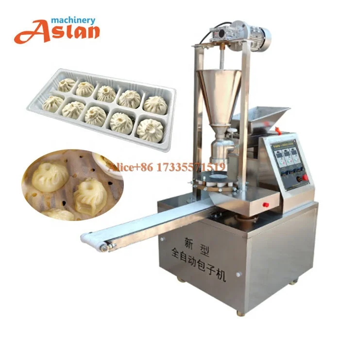 CE Steamed Baozi Making Machine/ Soup Bun Stuffing Filling Making Machine/XiaoLongBao Forming Machine