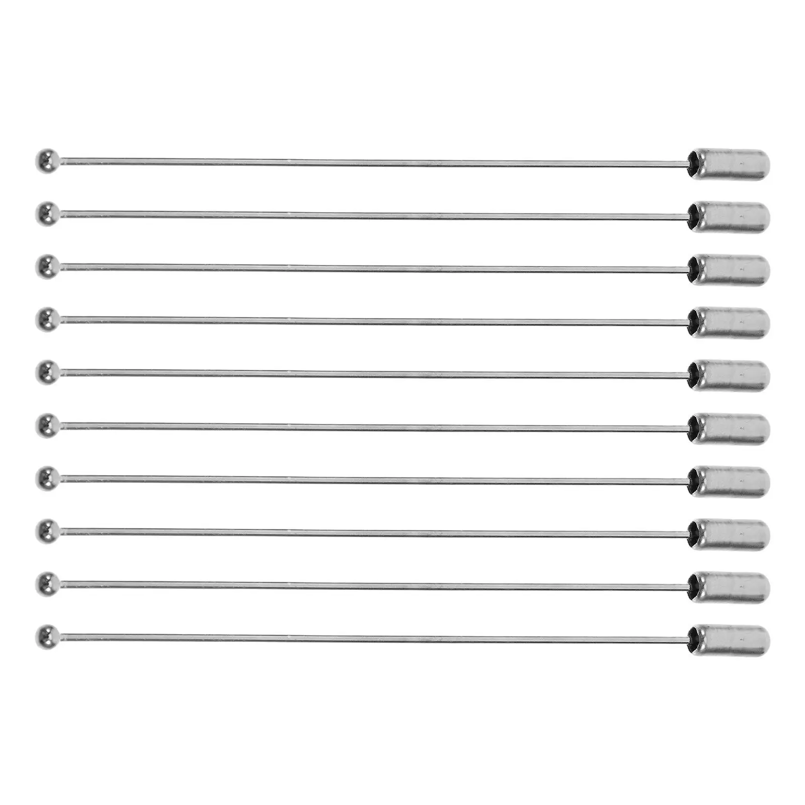 30Pcs Metal Brooch Safety Pins 90Mm Stainless Steel Stick Brooch Pins with Stopper for Lapel Boutonniere Scarf Hat Sweater