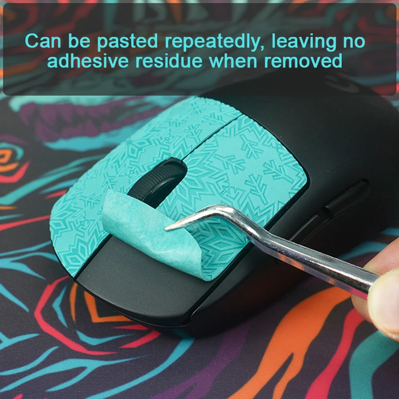 Mouse Grip Tape Skate DIY Handmade Sticker Non Slip Lizard Skin Suck Sweat For Logitech G Pro X Superlight GPW Wireless No Mouse