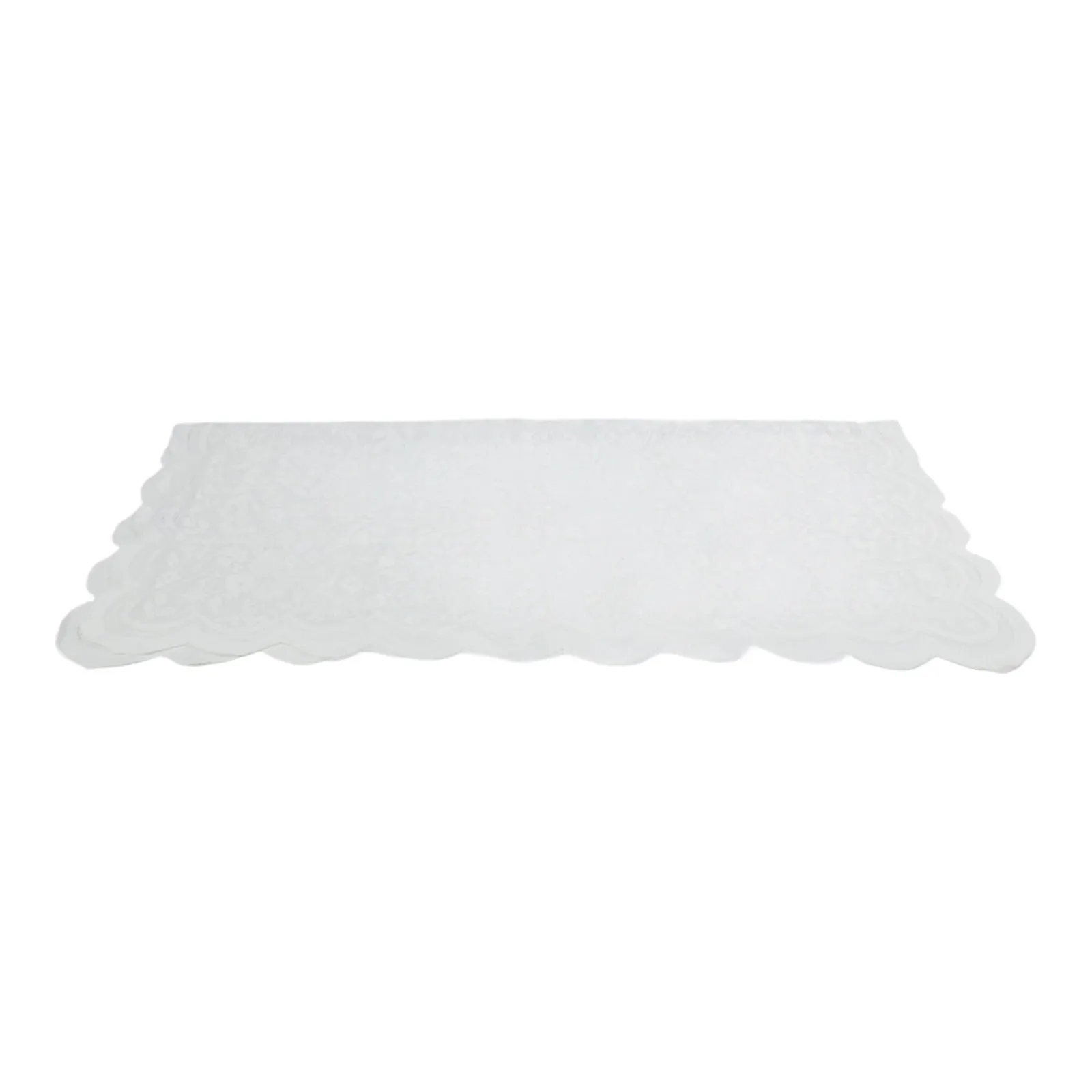 for beige Lace Tablecloth for Enhancing For Living Space Material for Everyday and Special for occasions Easy Cleaning