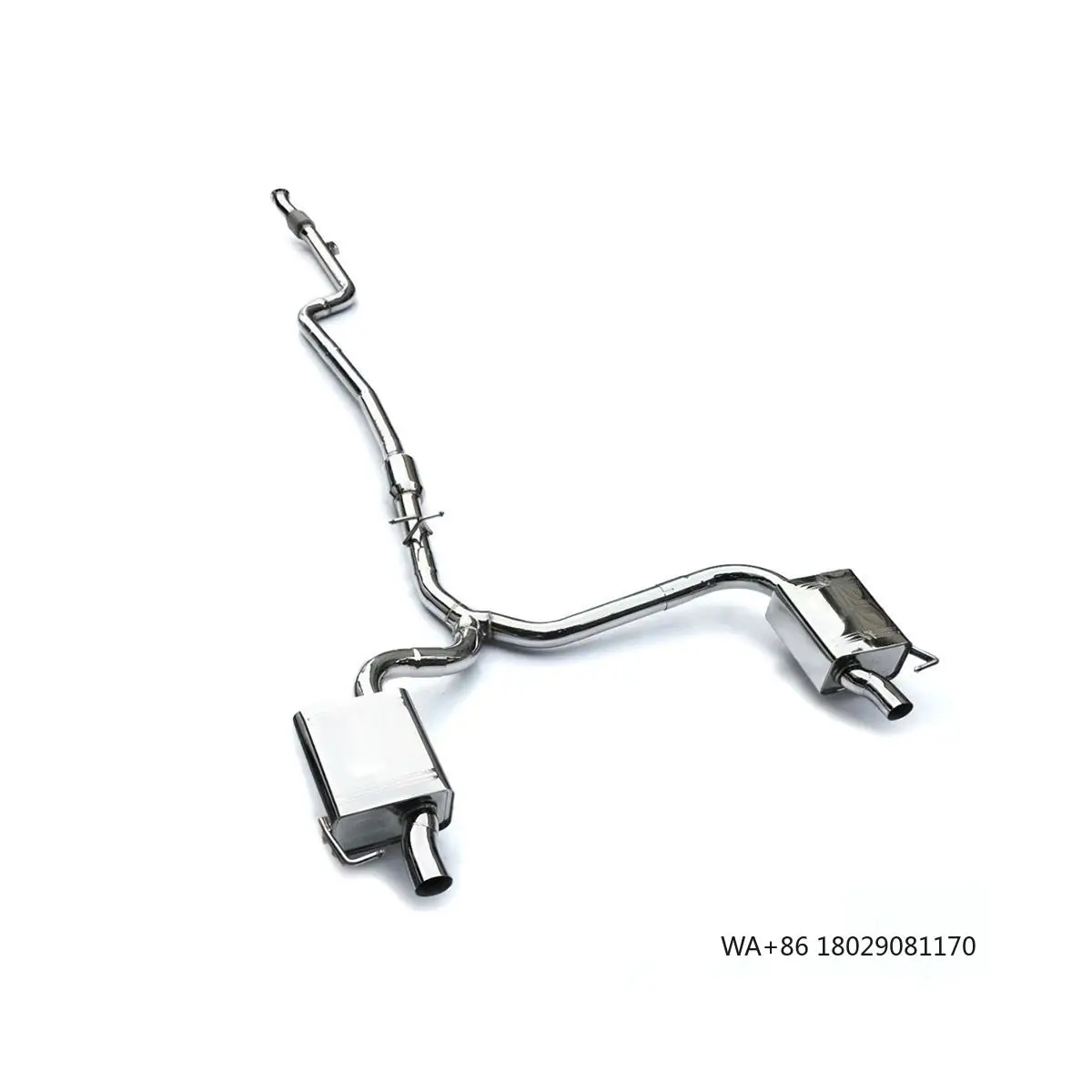 

SYPES Car Valvetronic Exhaust System for 2015 GLS 400/GLS 450 3.0T Catback Valved Mufflers Ss 304 Stainless Steel