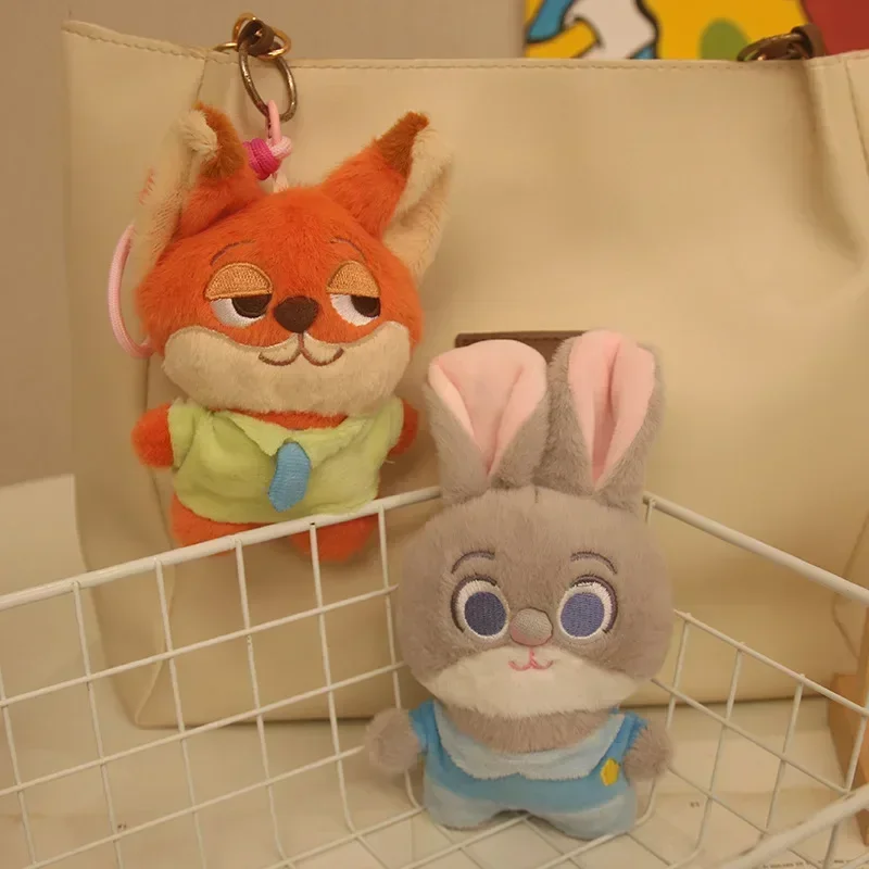 متوفر في المخزون منتج جديد سلسلة مجنون Zootopia ألعاب من نسيج مخملي كارتون لطيف دمية لطيف قلادة هدية دمية للأطفال #5