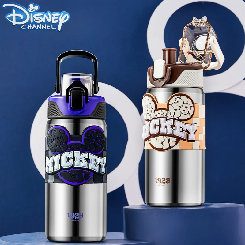 

New Disney Mickey cartoon animation movie character children's thermos cup personalized cute creative portable drinking cup gift