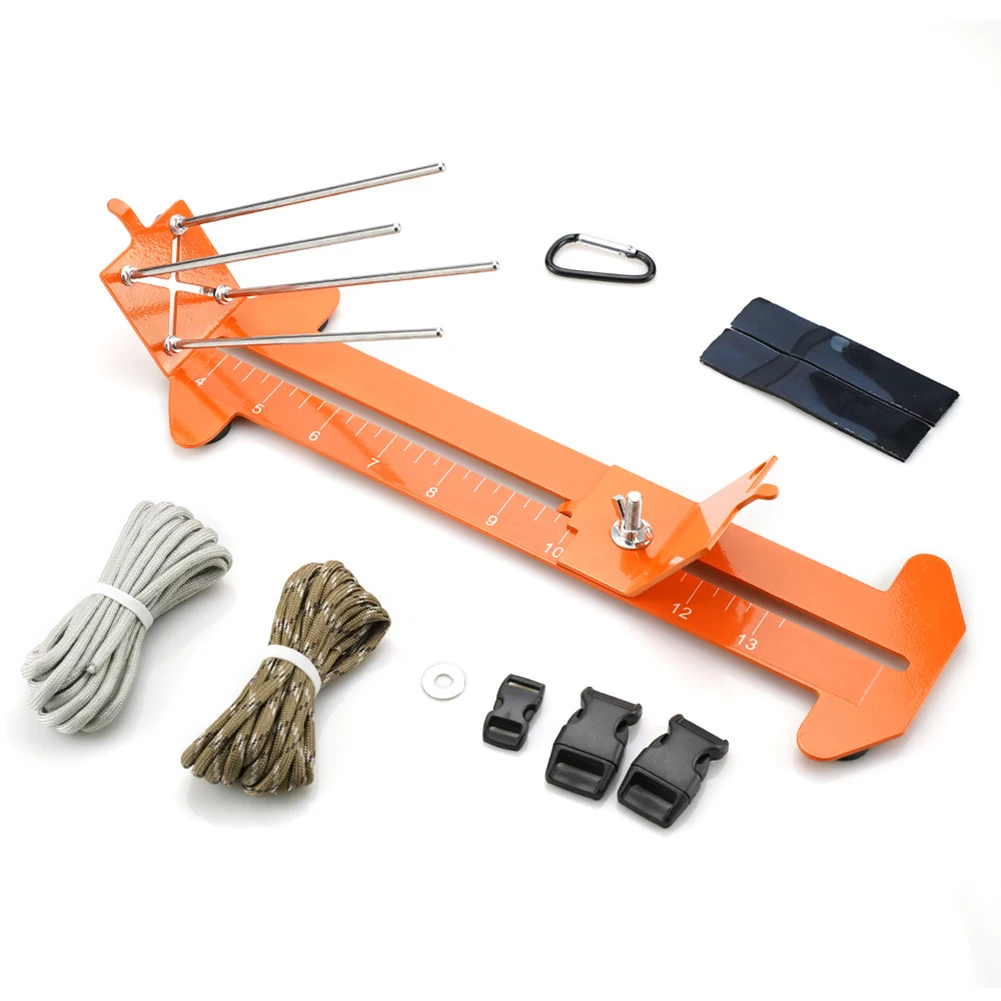 Adjustable Metal Rope Braider Weaving Tool Kit for DIY Craft, Create Custom Bracelets, Decorations, and More Stainless Steel