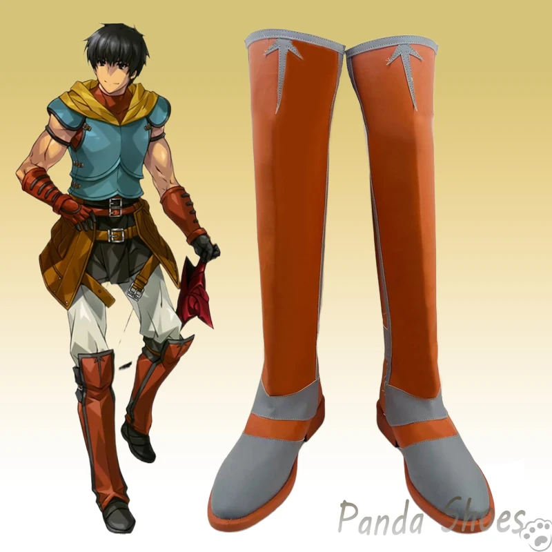 Fate Grand Order Arash Cosplay Shoes Anime Game Cos Long Boots Comic Cosplay Costume Prop Shoes for Con Halloween Party