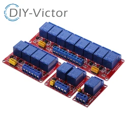5v 12v 1 2 4 6 8 Channel Relay Module With Optocoupler. Output X Way  Low Level Trigger for Arduino 1CH 2CH 4CH 8CH