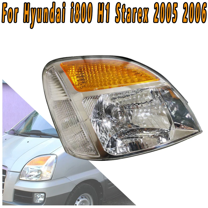 

For Hyundai i800 H1 Starex 2005 2006 Headlights Turn Signals High Beam Driving Light Warning Signal Light Accessories No Bulb