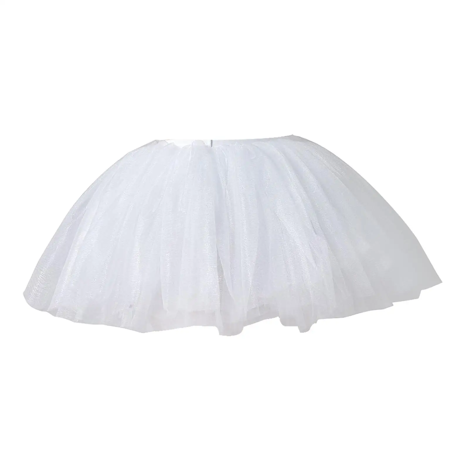 Women Tulle Tutu Skirt Dress Cosplay Tulle Petticoat for Outfit Nightclub Girls