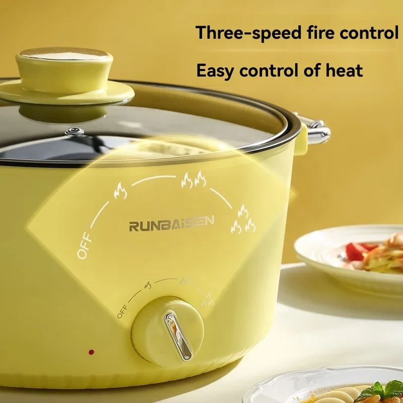 ZC1-электрическая рисоварка большой емкости, удобная многофункциональная горячая кастрюля, бытовая электрическая сковорода