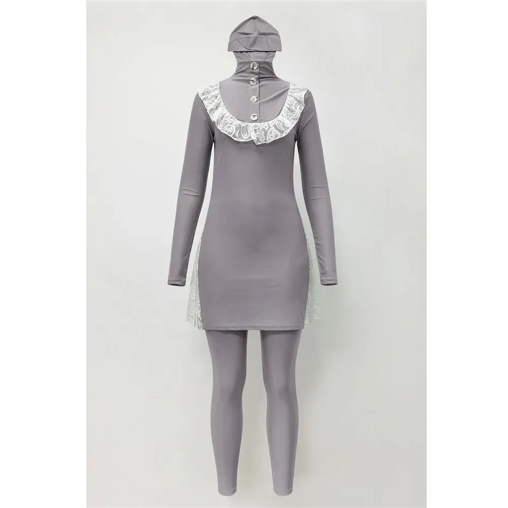 3 pièces maillots De Bain femmes musulman Hijab Maillot De Bain Maillot De Bain Islam modeste Burkini maillots De Bain Femme Burkini conservateur Maillot De Bain
