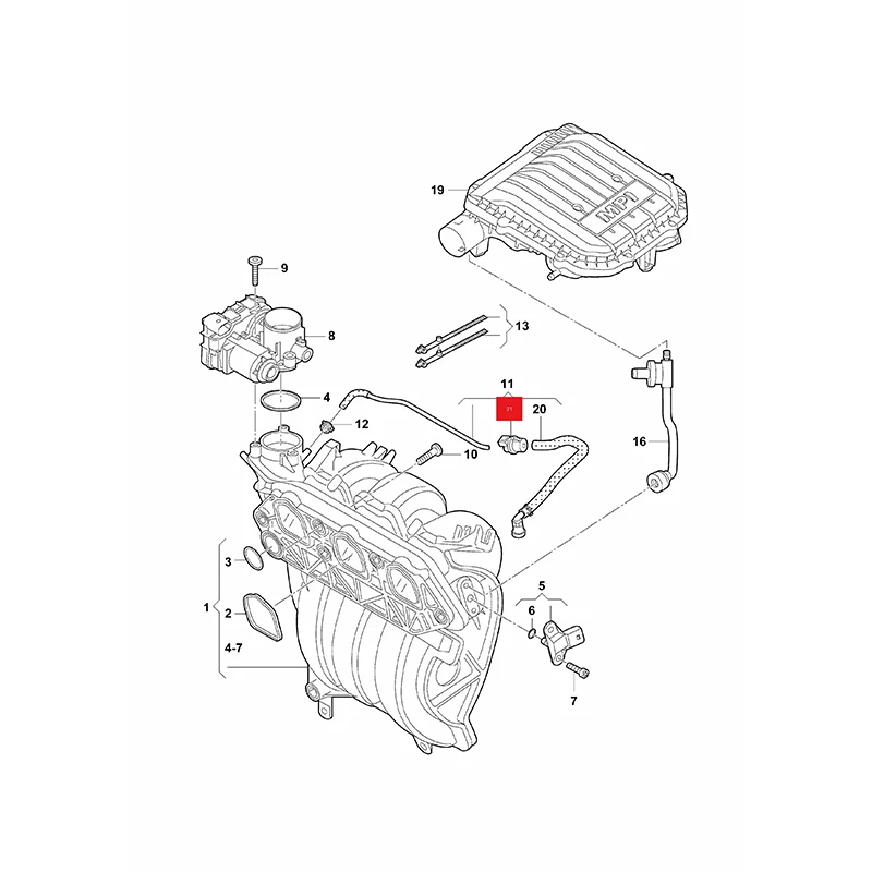 Válvula de respiro solenóide de purga de vasilha de vapor para tanque de combustível, para vw jetta golf beetle audi a3 a4 a6 a8 s4 tt skoda fabia 6qe 906517