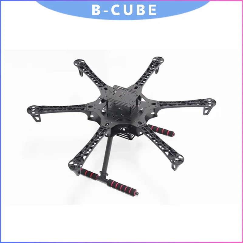 Cadre de drone FPV S550 amélioré, kit d'hexacoptère renforcé avec train d'atterrissage compatible avec le contrôle de vol F550, APM Pixhawk