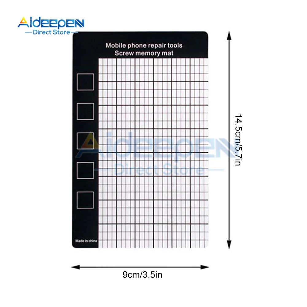 2Pcs Repair Pad Heat-Resistant Soldering Station Silicon Soldering Mat Work Pad Desk Platform for BGA Soldering Station