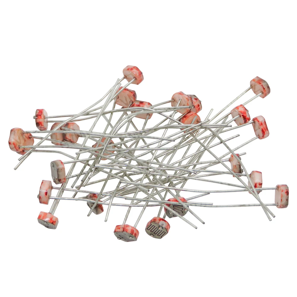 GL GL5537 GL5539 GL5549 Series Photoresistor Light Dependent Resistor LDR GL12528 GL5506 GL5516 GL5528