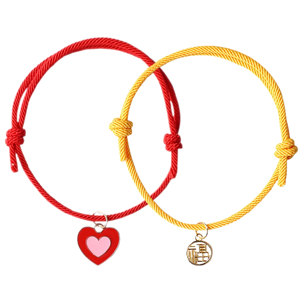 

2 Pcs Cat Collar Dog Accessories for Small Dogs Necklace The Bell Necklaces Charms Pet Milanese Rope Jewelry